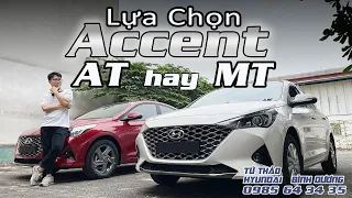 So sánh Hyundai Accent AT đặc biệt - Accent MT | Hyundai Bình Dương