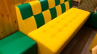 How to make a kitchen sofa DIY