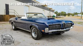 1970 Mercury Cougar XR-7 Convertible For Sale | The Vault MS