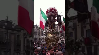 Candelore in Piazza Duomo 1 part  3-2-2018