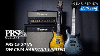 PRS CE24 VS DW CE24 Hardtail Limited Edition Dustie Waring Signature Review (No Talking)