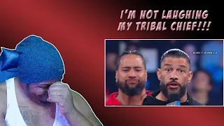 ROMAN WAS A HILARIOUS SAVAGE!!!! | Try Not To Laugh At Your Tribal Chief (REACTION)