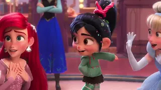 Disney Princesses meet Vanellope ~ (Wreck it Ralph 2: Ralph Breaks the Internet)