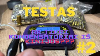 Kondensatorių Iš Kinijos testas | 2-oji video dalis pasigamink pats DAC