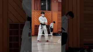 Shotokan karate. Shoto Meibukai. Kankudai 12 years old. #karate