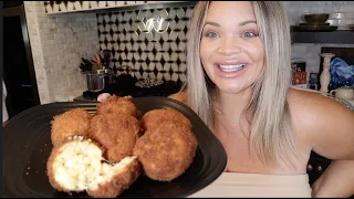 Fried Mac and Cheese Balls! | COOKING WITH TRISH