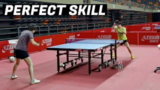 Sun Yingsha's great skill, Ma Te tests a new rubber