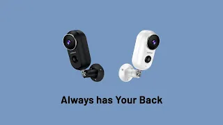 2022 Upgraded ZUMIMALL 2K Wireless Camera|2K 3MP FHD&Smart PIR Motion Detection