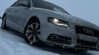 Для чего нужен полный привод? Что бы делать так! #audi #quattro #кватро #audiquattro #winter