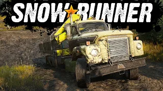 Playing in the Michigan Mud - SnowRunner Gameplay - PC