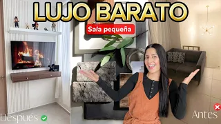 TRASFORMA TU CASA 😱 con algo tan ACCESIBLE 🔥 espacio pequeño LUJOSO | Ale García