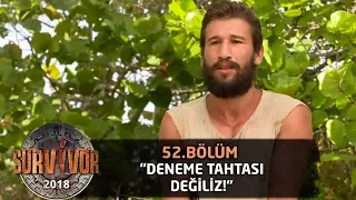 Adem'den Elif'e konsey tepkisi! "Deneme tahtası değiliz" | 52.Bölüm | Survivor 2018