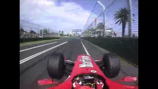 Australian Grand Prix 2004 -  Michael Schumacher Pole Lap