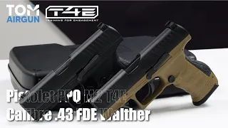 On adore la polyvalence de ce Walther PPQ M2 T4E en calibre .43 !