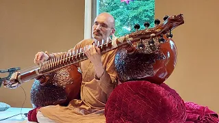 Carsten Wicke - Raga Bhinna Shadja  - Rudra Veena - Rudra Vina - Dhrupad @ Cäcilienhof 18th June 22