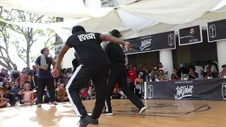 Juste debout île de Réunion Hip hop 2020 - (Odriss & JJ) vs (Kayala & Dutty)