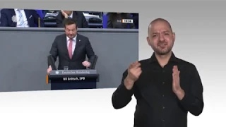 Gebärdensprachvideo: Kontroverse Debatte über AfD-Antrag zur Grenzsicherung