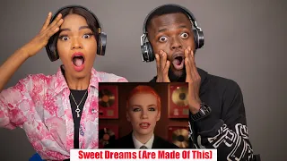 OUR FIRST TIME HEARING Eurythmics, Annie Lennox, Dave Stewart - Sweet Dreams REACTION!!!😱