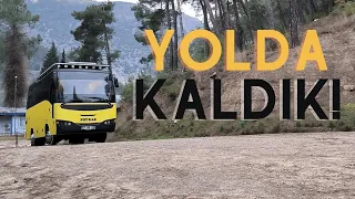 Yeni Yıla Karavanımızda Girdik (YOLDA KALDIK) !!