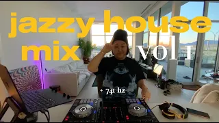 Upbeat Sunset Jazzy House Mix Vol 1 + 741hz Sound Frequency