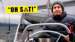 CRAZY STRONG WILLIWAW WINDS! (Sailing to Alaska in Winter)