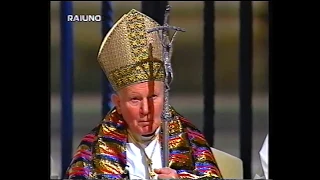 Cerimonia apertura porta Santa - Giubileo 2000 - San Giovanni Paolo II - Karol Józef Wojtyła