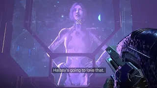 Cortana is surprised to see Atriox instead of Master Chief - Halo Infinite