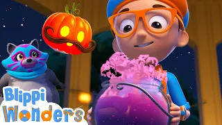 Halloween Party | Blippi Wonders | Cartoons for Kids - Explore With Me!