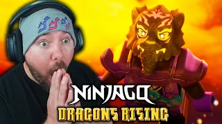 WHO IS LORD RAS' MASTER?!?! Ninjago Dragons Rising Season 2 Episode 5 REACTION