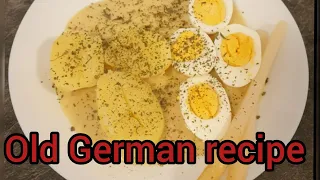 Kuvana jaja sa senf sosem/Boiled eggs with mustard sauce/ Senfeier mit Kartoffeln easy to make