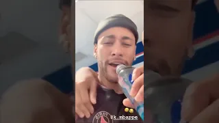 Neymar and  Mbappe prank