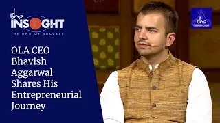 OLA CEO Bhavish Aggarwal Shares His Entrepreneurial Journey