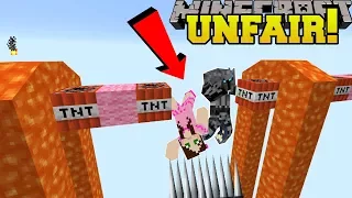 Minecraft: UNFAIR MINECRAFT!! (DO NOT PLAY THIS!!) Custom Map