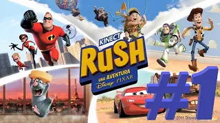 Kinect Rush Uma aventura Pixar #1 Parte 1 - O início do Gameplay | Carros Xbox 360