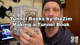 How to: Making a Tunnel book, book art, Tunnel books by theZim BTS