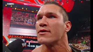 Randy Orton SICK!!! Promo WWE Raw 2008 HD