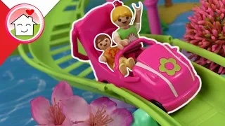 Playmobil po polsku Rollercoaster z Polly Pocket - Rodzina Hauserow - Zabawki dla dzieci