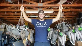 Rigging Floater Decoys and My GO TO Public Land Teal Spread!!
