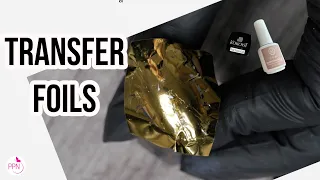 How To Apply Nail Foils With Gel | 2 Ways to Master Transfer Foils