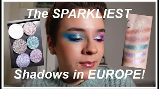 The SPARKLIEST Eyeshadows in EUROPE?! // Testing Out Bernovich!