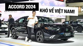 Ngồi thử Honda Accord hybrid 2024: Khó về Việt Nam mặc dù rất đẹp và thể thao!