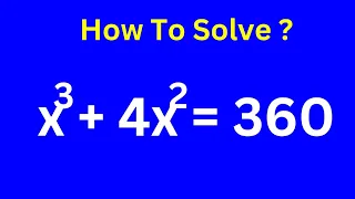 Germany | Can You Solve This ? | A Nice Math Olympiad Challenge | Fast Method