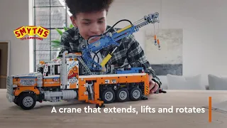 LEGO 42128 Technic Heavy-Duty Tow Truck Model Building Set- Smyths Toys