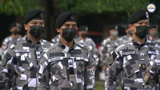 PSG troopers give arrival honors to President Ferdinand R. Marcos Jr.  during PSG Change of Command