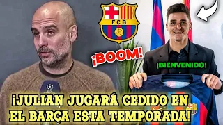 🚨¡NO ME LO PUEDO CREER! ¡SE ACABA de CONFIRMAR este TREMENDO BOMBAZO sobre JULIAN y el BARÇA! HOY😱💣