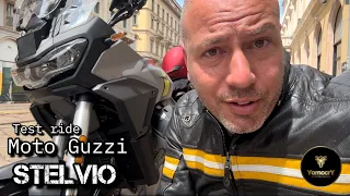 Test ride Moto Guzzi Stelvio