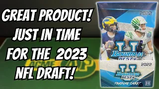 Great Box! 2022-23 Topps Bowman Best University Football Hobby Box