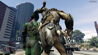 GTA 5 Green Goblin VS Predator