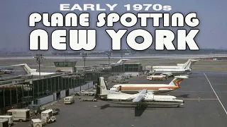 New York City Plane Spotting 1971-1972 / La Guardia and JFK Airports