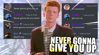 Discord Sings: GIVE YOU UP (feat. Abdul Ciesse)